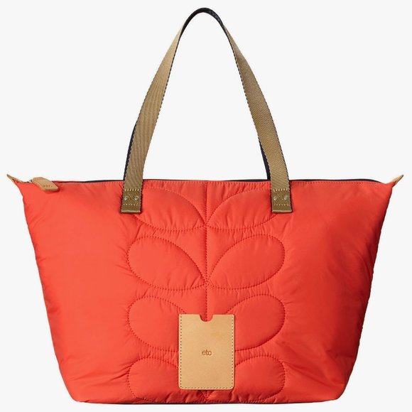 Orla Kiely Handbags - Orla Kiely Stem Quilted Nylon Zip Shopper